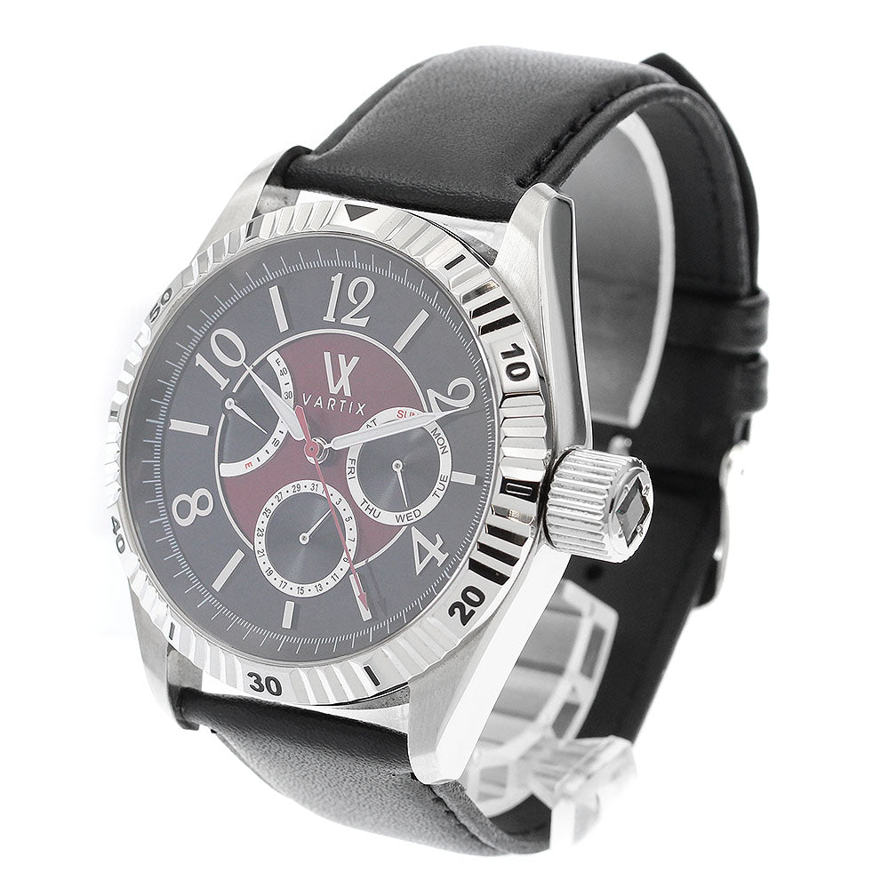 VARTIX WA2VN ALIVE Day-Date Power Reserve Automatic Men's Watch Excellent Condition with Inner Box