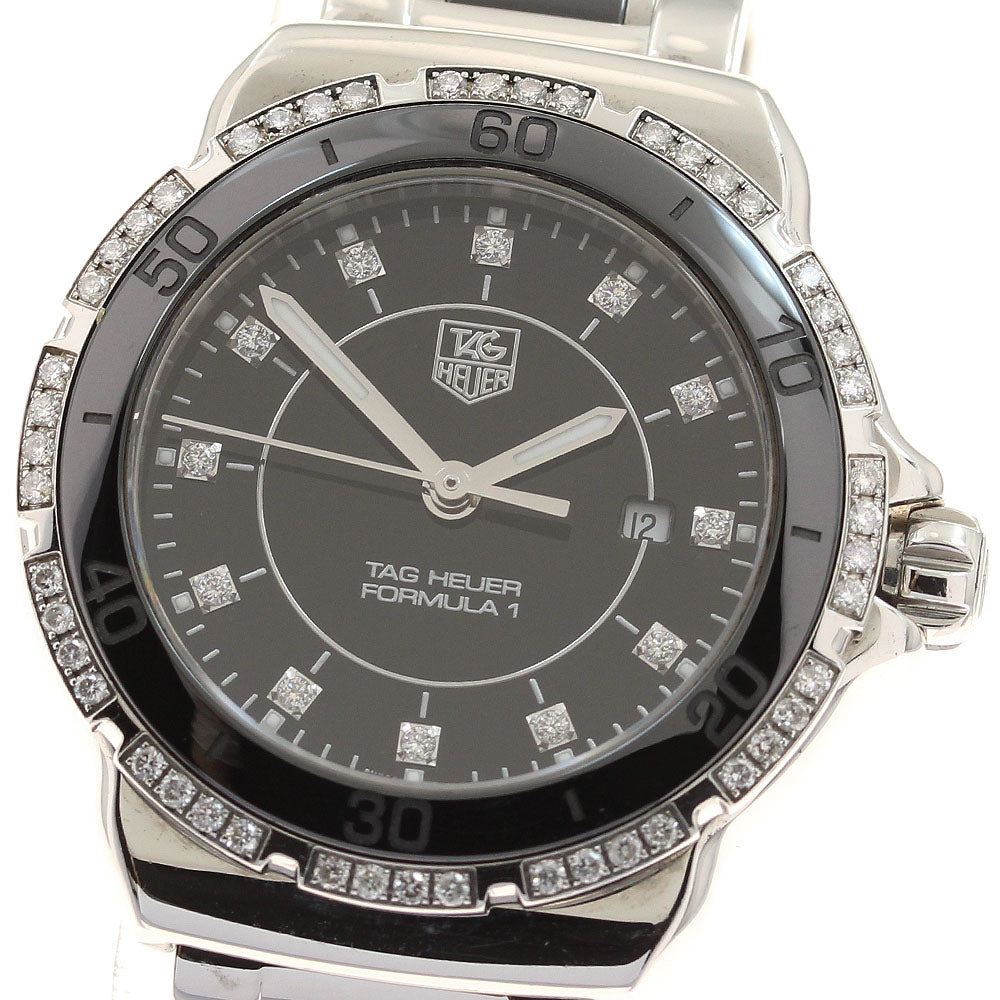 TAG Heuer WAH1312 Formula 1 12P Diamond Bezel Quartz Ladies Watch (Good Condition)