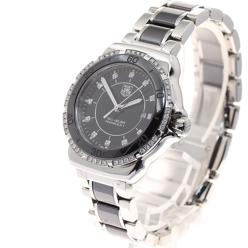 TAG Heuer WAH1312 Formula 1 12P Diamond Bezel Quartz Ladies Watch (Good Condition)