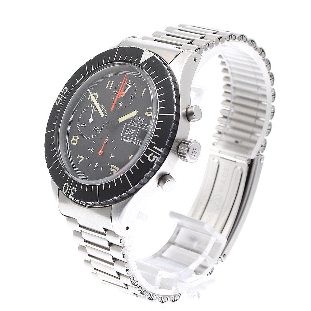 Sinn 156.B Military Pilot Chronograph Day-Date Automatic Men's Watch