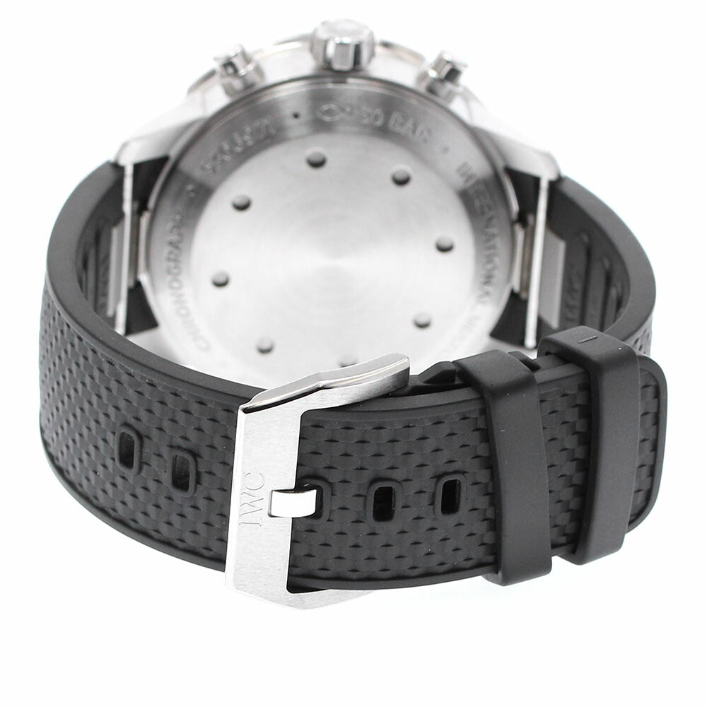 IWC SCHAFFHAUSEN IW376801 Aquatimer Chronograph Day-Date Automatic Men's Watch (Good Condition)