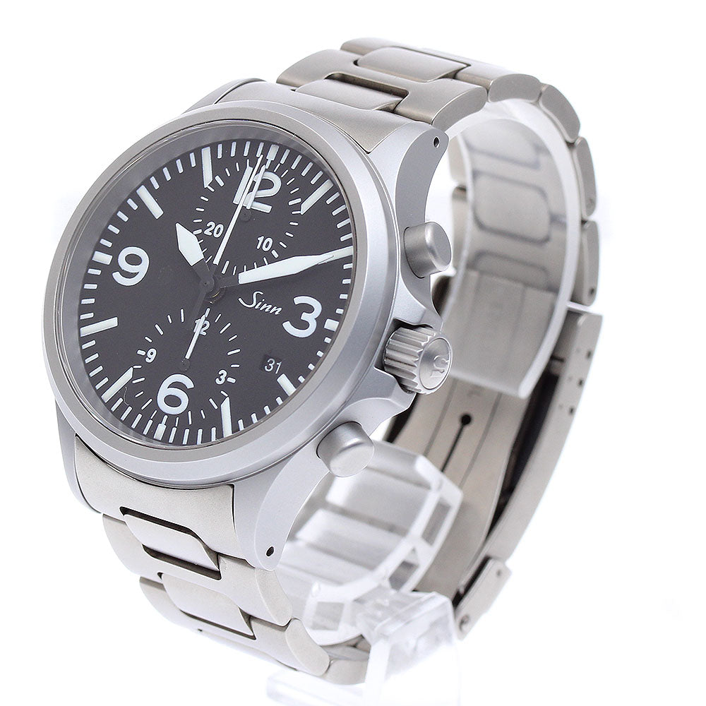 Sinn 756 Date Chronograph Automatic Men's Watch Excellent Condition with Warranty.