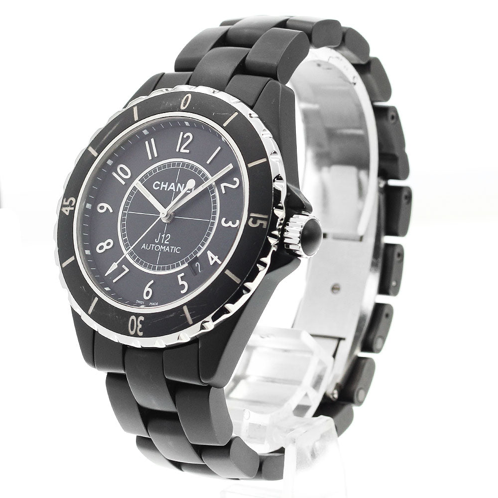 CHANEL H3131 J12 Matte Black Ceramic 42mm Automatic Men's Watch