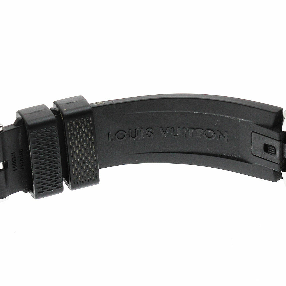 LOUIS VUITTON Q1D30 Tambour Graphite GMT Automatic Men's Watch