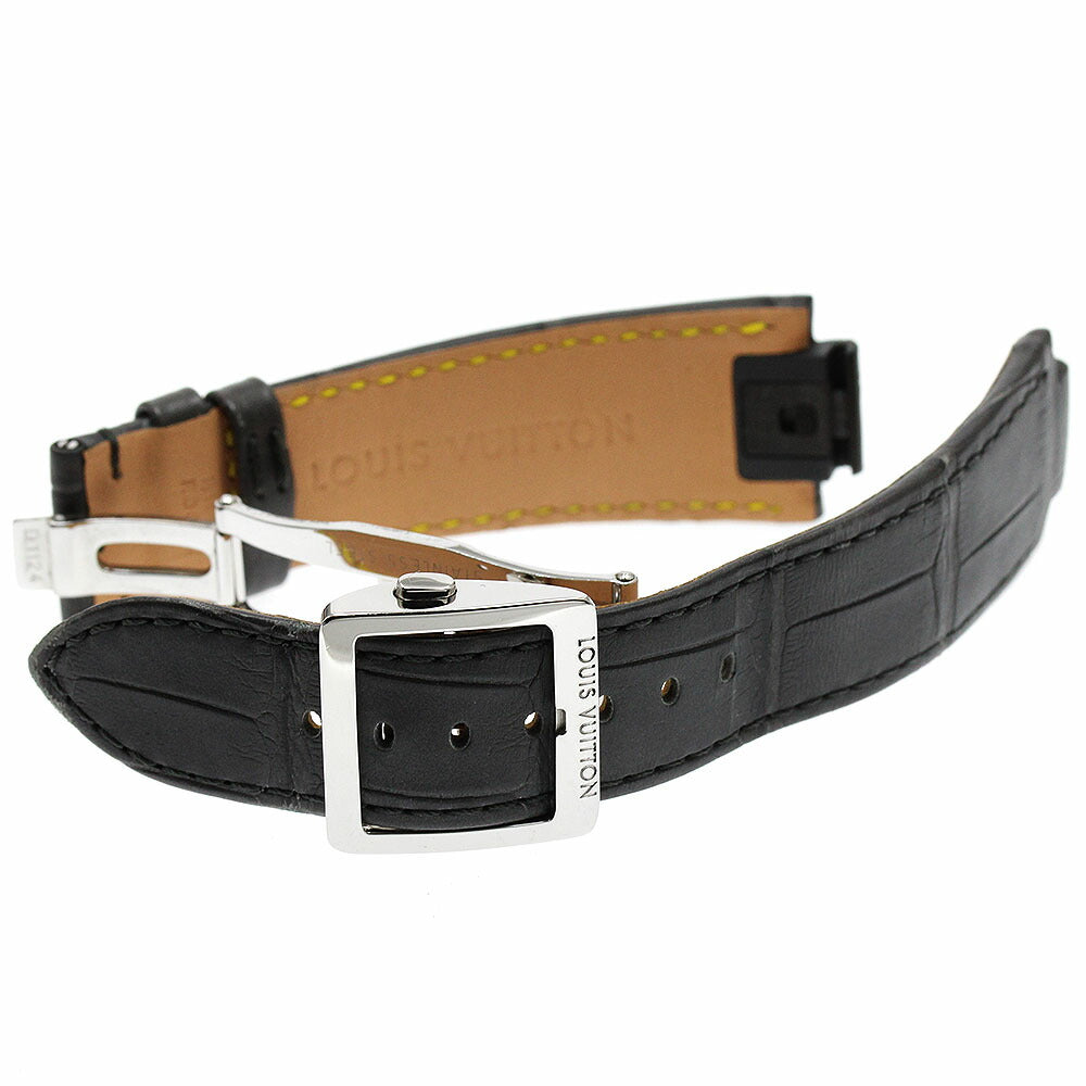 LOUIS VUITTON Q1D30 Tambour Graphite GMT Automatic Men's Watch