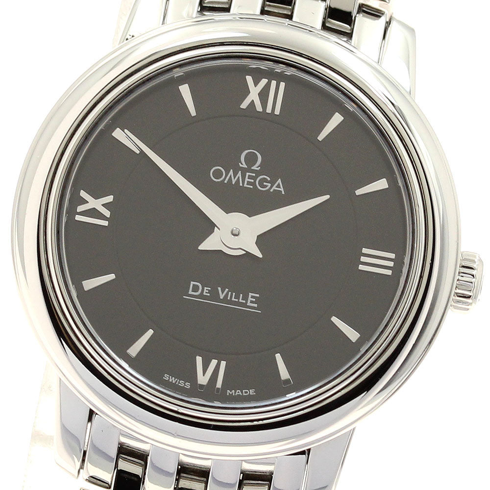 OMEGA 424.10.24.60.01.001 De Ville Prestige Quartz Ladies' Watch Excellent Condition with Warranty.