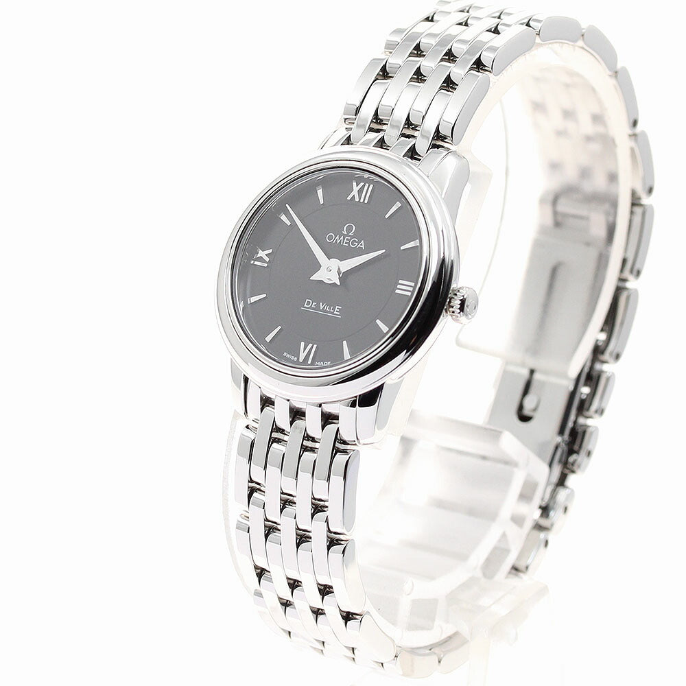 OMEGA 424.10.24.60.01.001 De Ville Prestige Quartz Ladies' Watch Excellent Condition with Warranty.