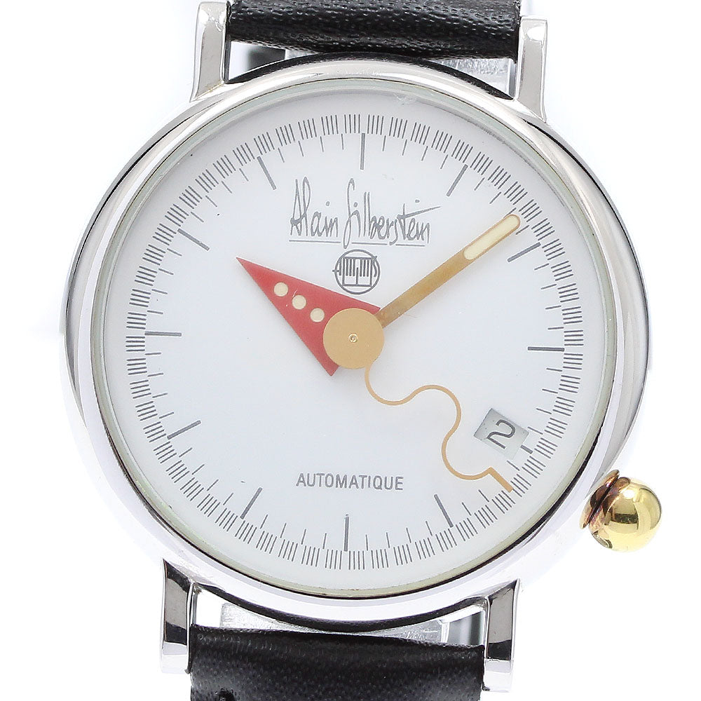 Alain Silberstein 2829/2 Architech Date Automatic Boys' Watch