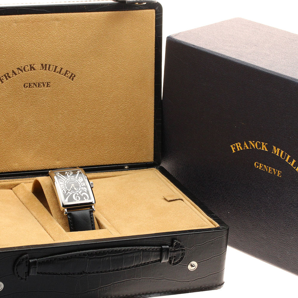 FRANCK MULLER 1002QZREL Long Island Quartz Men's Watch (with box)