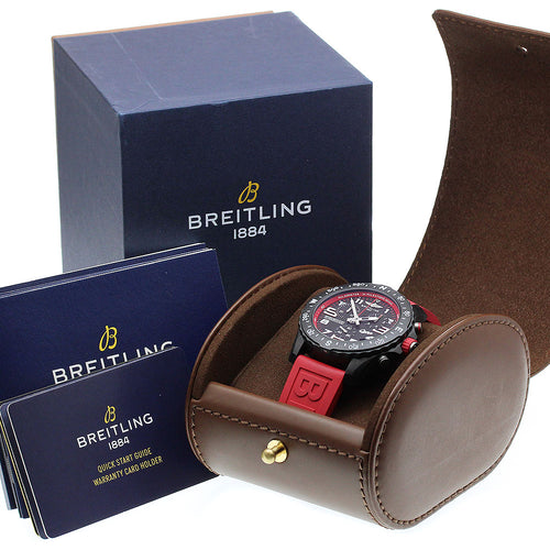 BREITLING X82310 Endurance Pro Hiroshima Toyo Carp Limited Edition Date Quartz Men's Watch Excellent Condition with Box and Warranty Card