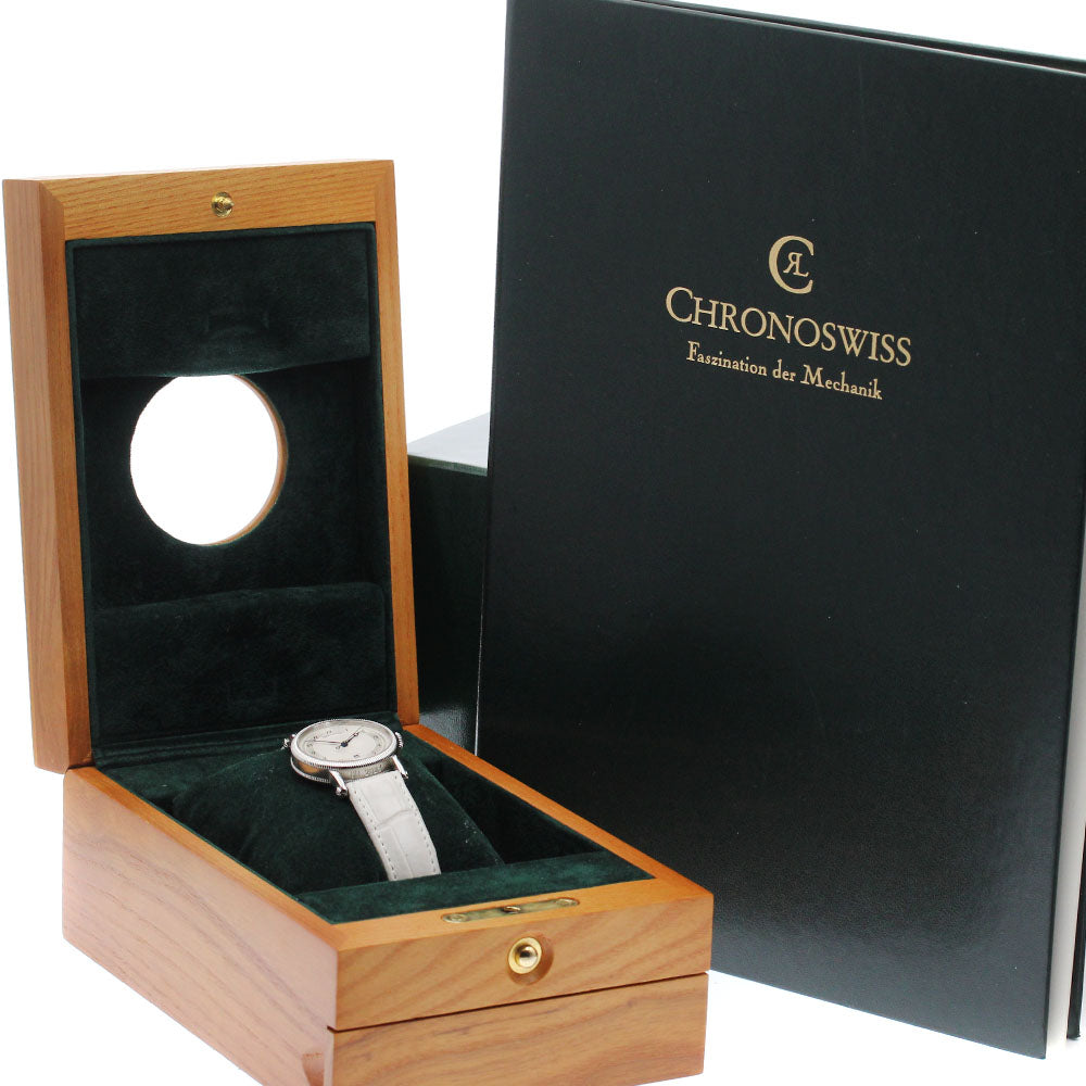 Chronoswiss CH2023K Kairos Lady Guilloche Dial Automatic Watch for Women with Box and Warranty Card