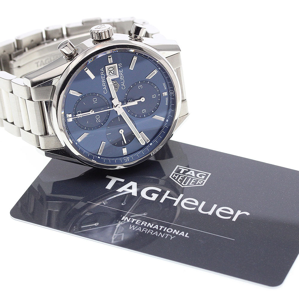 TAG Heuer CBK2112.BA0715 Carrera Calibre 16 Date Chronograph Automatic Men's Watch with Warranty