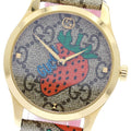 GUCCI 126.4/YA1264133 G-Timeless Quartz Women's Watch with Inner Box and Warranty Card