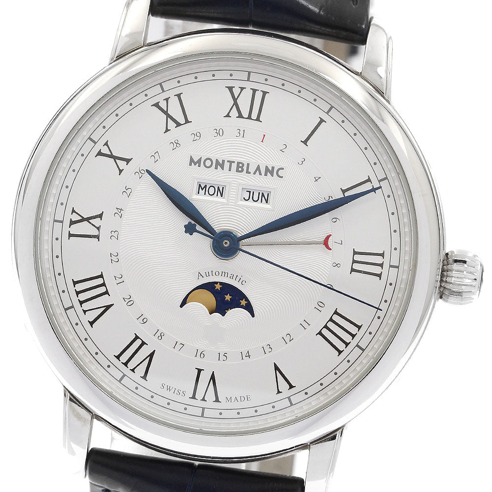 MONTBLANC 7474/MB119955 Star Legacy Moonphase Triple Calendar Automatic Men's Watch with Box and Warranty Card