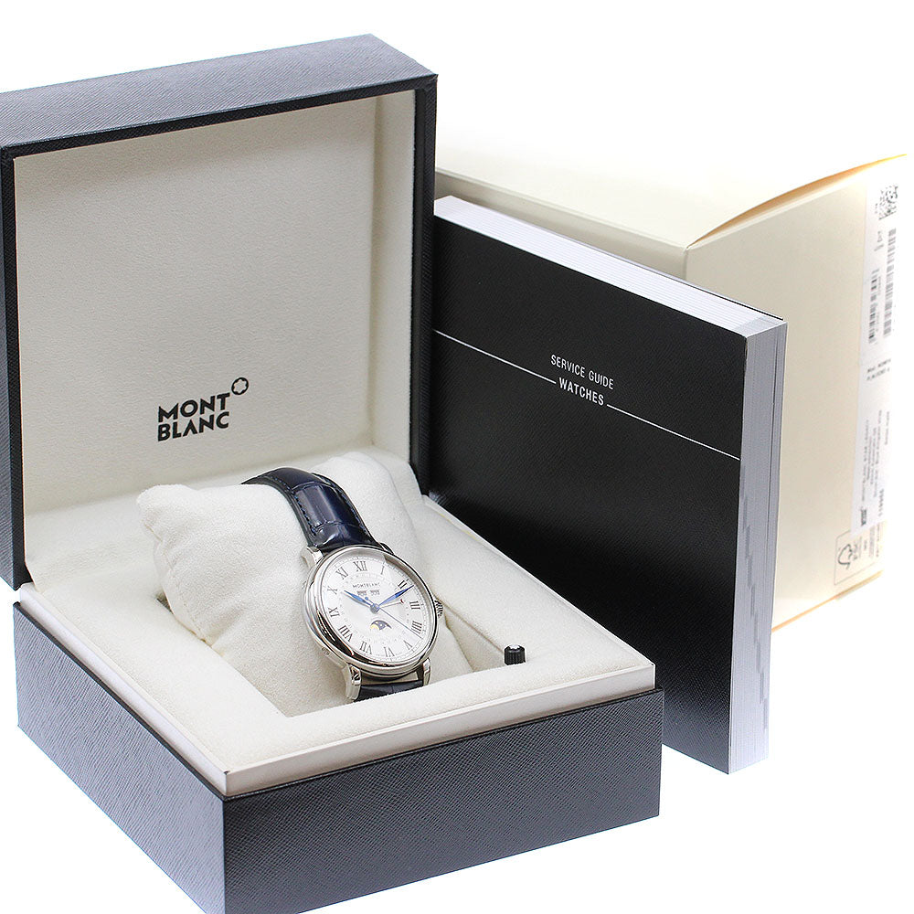 MONTBLANC 7474/MB119955 Star Legacy Moonphase Triple Calendar Automatic Men's Watch with Box and Warranty Card
