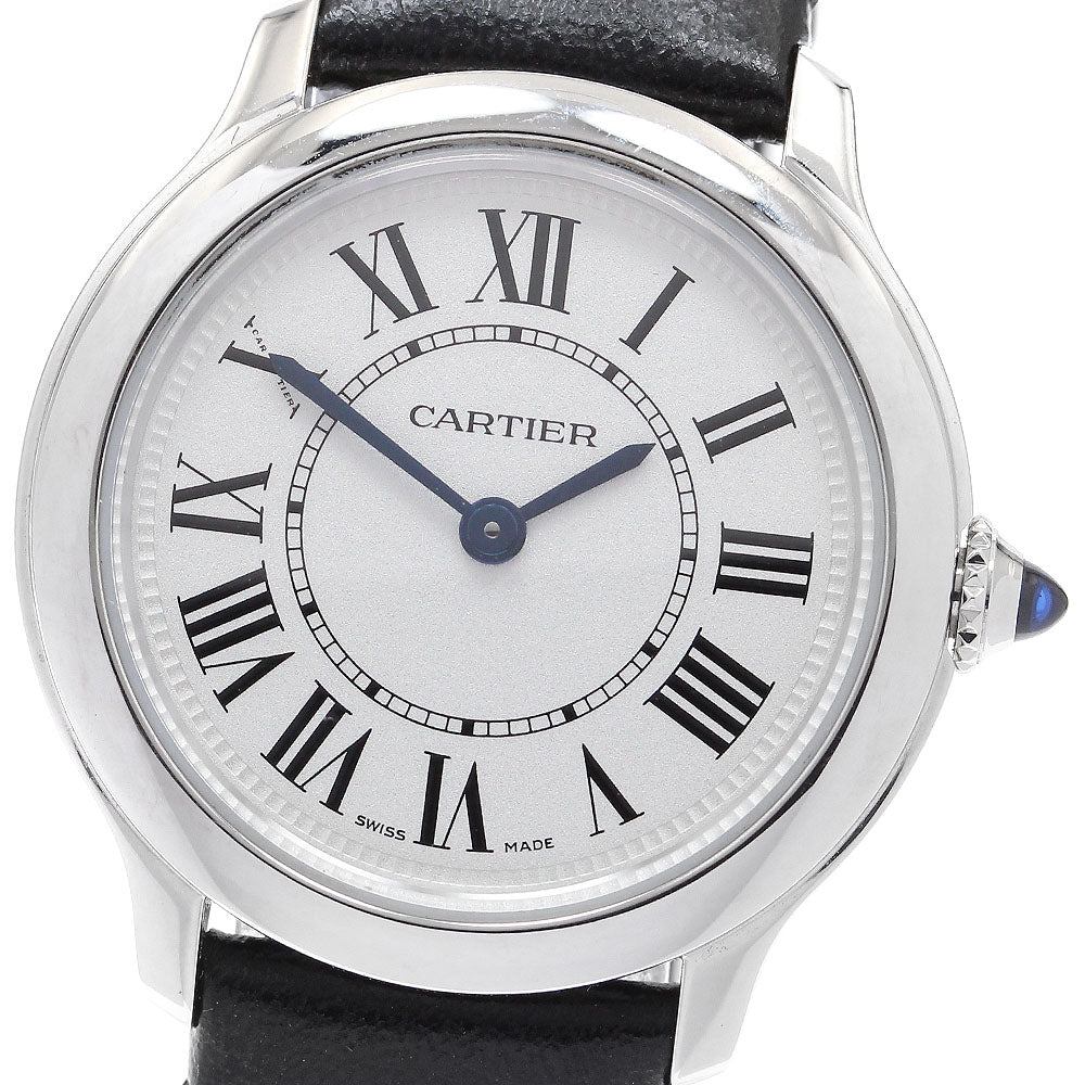 CARTIER WSRN0030 Ronde Must de Quartz Ladies' Watch Excellent Condition with Warranty.