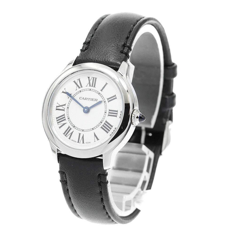 CARTIER WSRN0030 Ronde Must de Quartz Ladies' Watch Excellent Condition with Warranty.