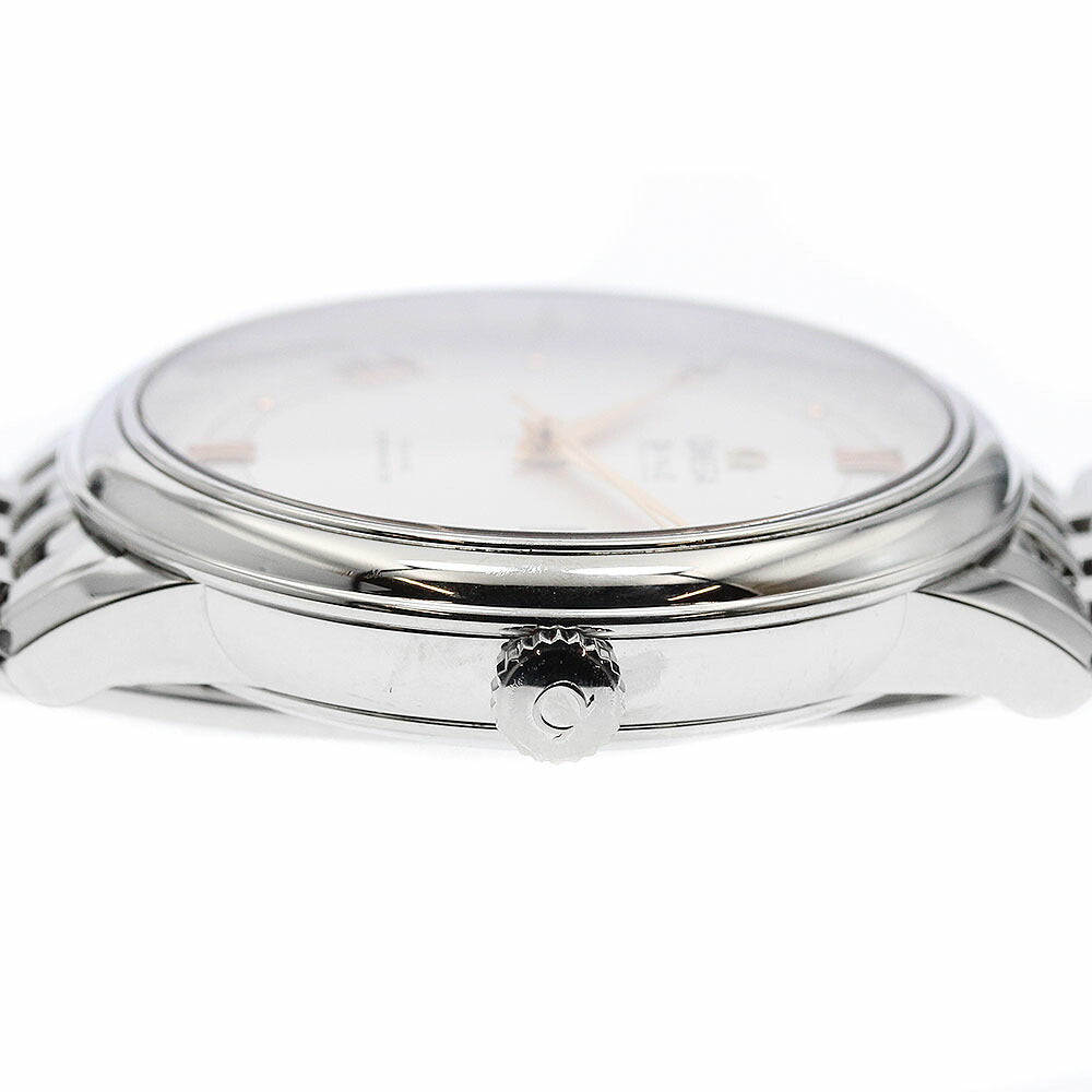 OMEGA 424.10.40.20.02.002 De Ville Prestige Co-Axial Date Automatic Men's Watch Excellent Condition with Warranty.
