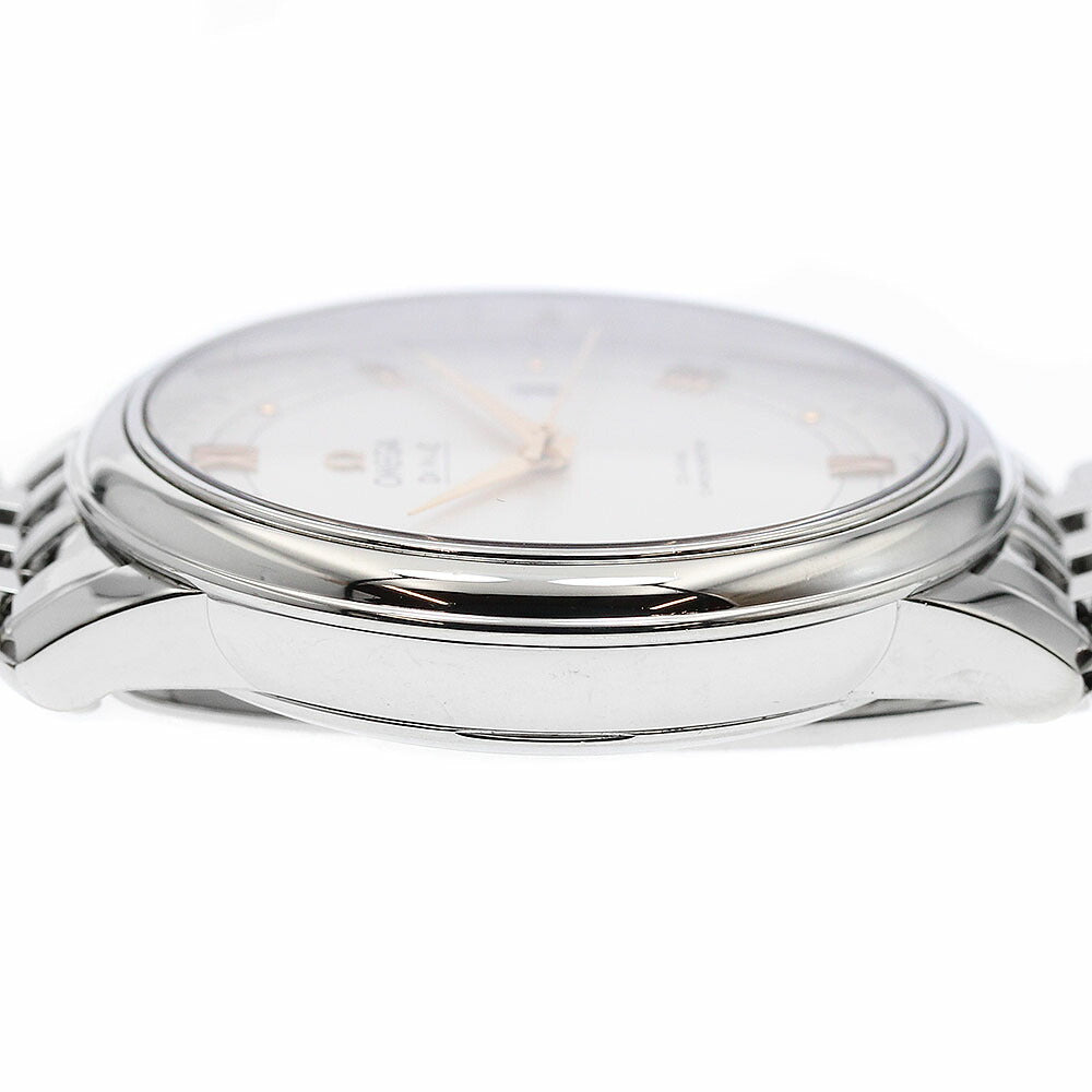 OMEGA 424.10.40.20.02.002 De Ville Prestige Co-Axial Date Automatic Men's Watch Excellent Condition with Warranty.