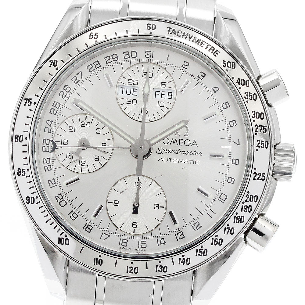 OMEGA 3523.30 Speedmaster Triple Calendar Chronograph Automatic Men's Watch with Warranty