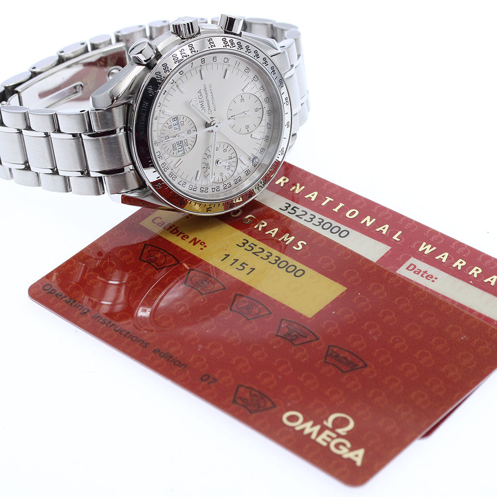 OMEGA 3523.30 Speedmaster Triple Calendar Chronograph Automatic Men's Watch with Warranty