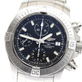 BREITLING A13385 Avenger Chronograph 43 Date Automatic Men's Watch Excellent Condition with Inner Box and Warranty Card.