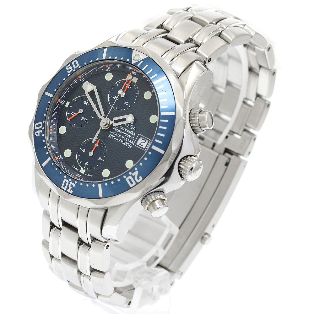 OMEGA 2599.80 Seamaster 300 Date Chronograph Automatic Men's Watch Excellent Condition with Warranty.