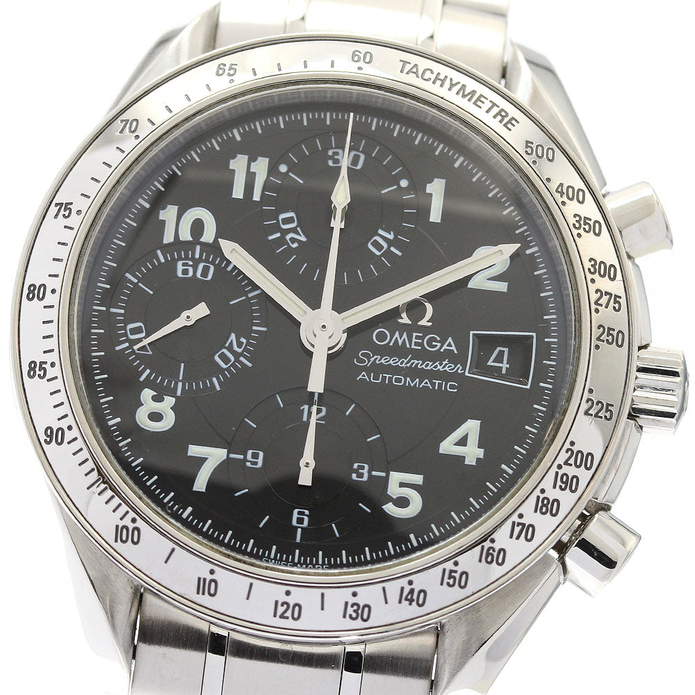 OMEGA 3513.52 Speedmaster Date Japan Limited Edition Automatic Men's Watch Excellent Condition with Warranty Card