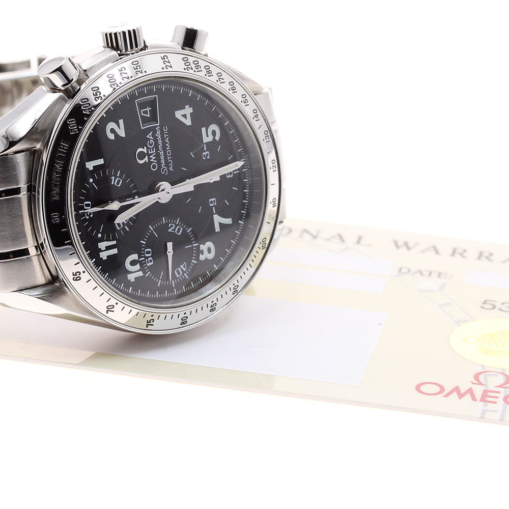 OMEGA 3513.52 Speedmaster Date Japan Limited Edition Automatic Men's Watch Excellent Condition with Warranty Card