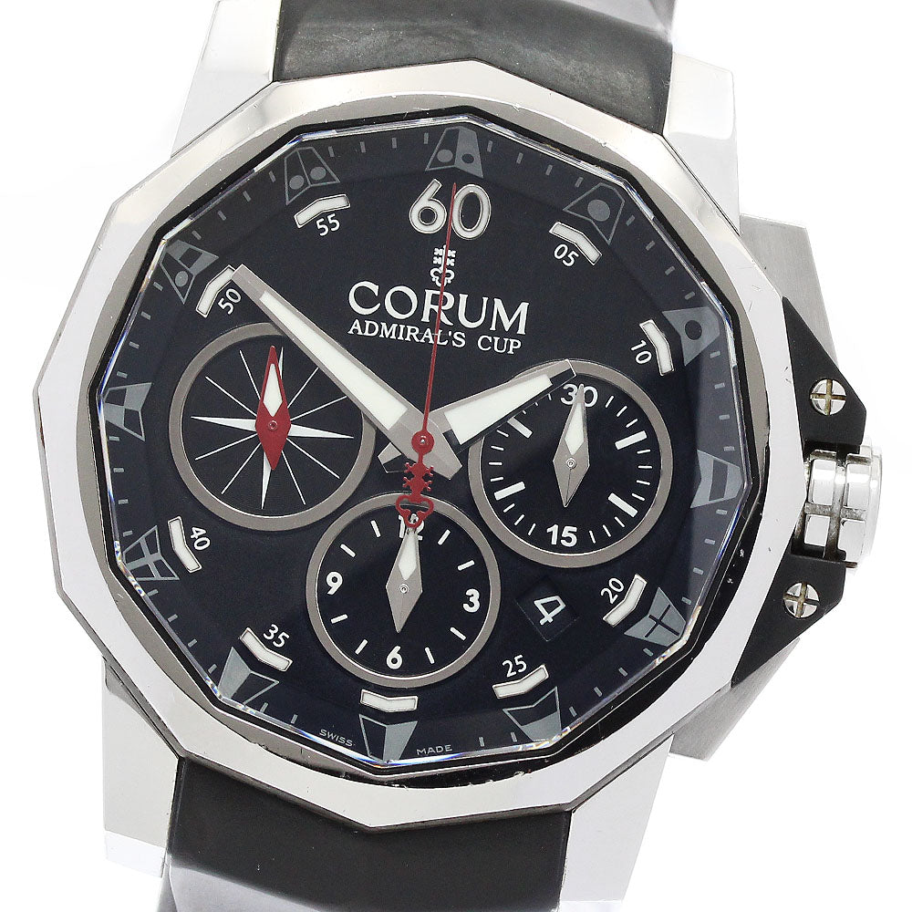CORUM 753.671.20/F371 AN52 Admiral's Cup Chrono Date Automatic Men's Watch with Warranty
