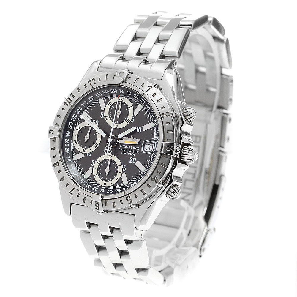 BREITLING A20348 Chronomat Longitude GMT Date Automatic Men's Watch