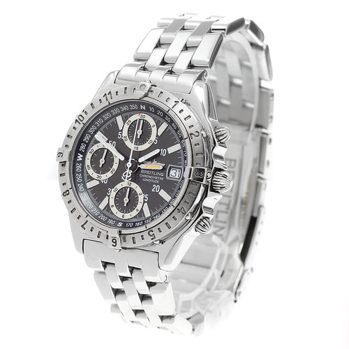 BREITLING A20348 Chronomat Longitude GMT Date Automatic Men's Watch
