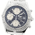 BREITLING A20348 Chronomat Longitude GMT Date Automatic Men's Watch Excellent Condition with Warranty.
