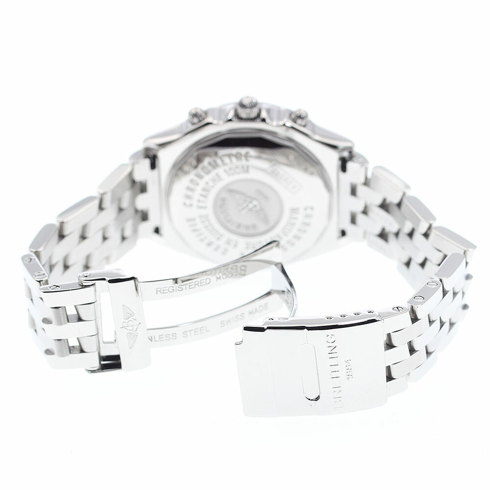 BREITLING A20348 Chronomat Longitude GMT Date Automatic Men's Watch Excellent Condition with Warranty.