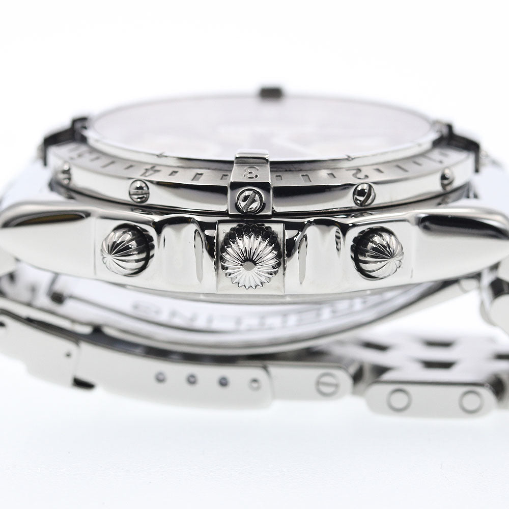 BREITLING A20348 Chronomat Longitude GMT Date Automatic Men's Watch Excellent Condition with Warranty.