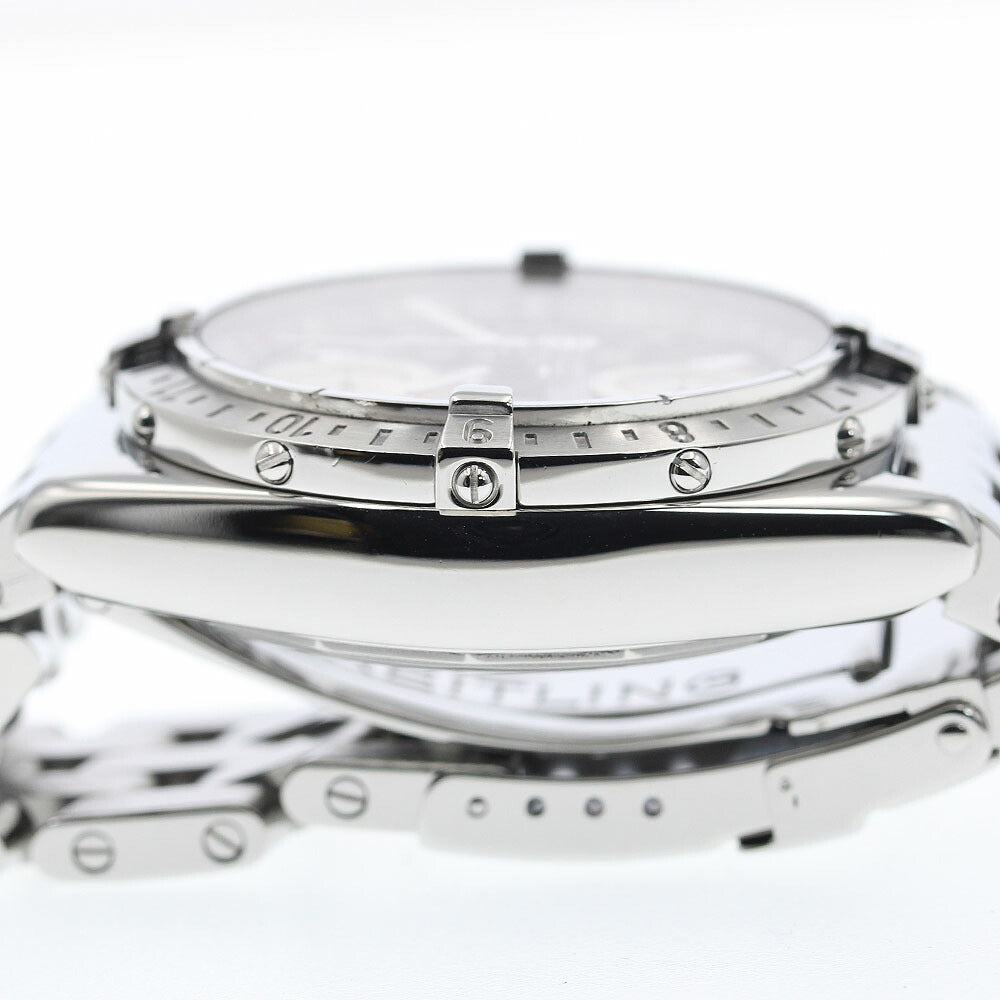 BREITLING A20348 Chronomat Longitude GMT Date Automatic Men's Watch Excellent Condition with Warranty.