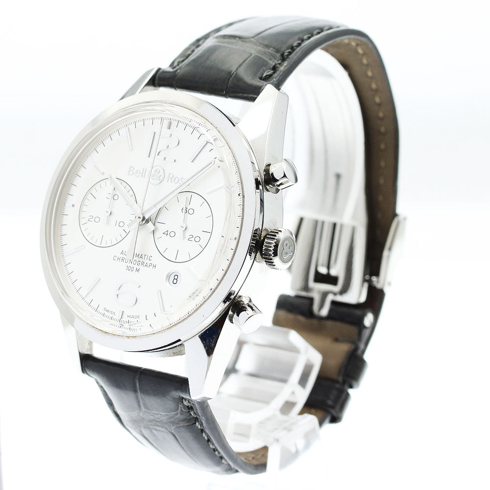 Bell & Ross BR126-94 Officer Chronograph Automatic Men's Watch with Warranty Card