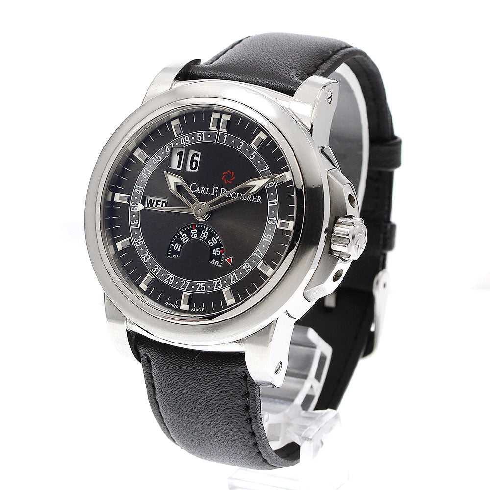CARL F.BUCHERER 00.10629.08.33.01 Patravi Calendar Day-Date Manual Winding with Warranty Card
