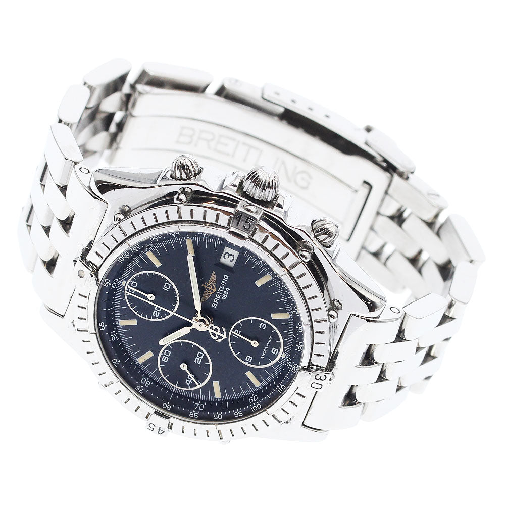 BREITLING A13048 Chronomat Date Chronograph Automatic Men's Watch with Warranty