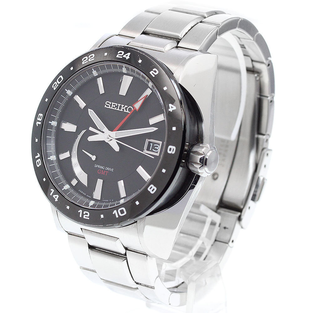 SEIKO SAEA005/5R66-0AR0 Brightz Ananta GMT Spring Drive Men's Watch Excellent Condition with Box