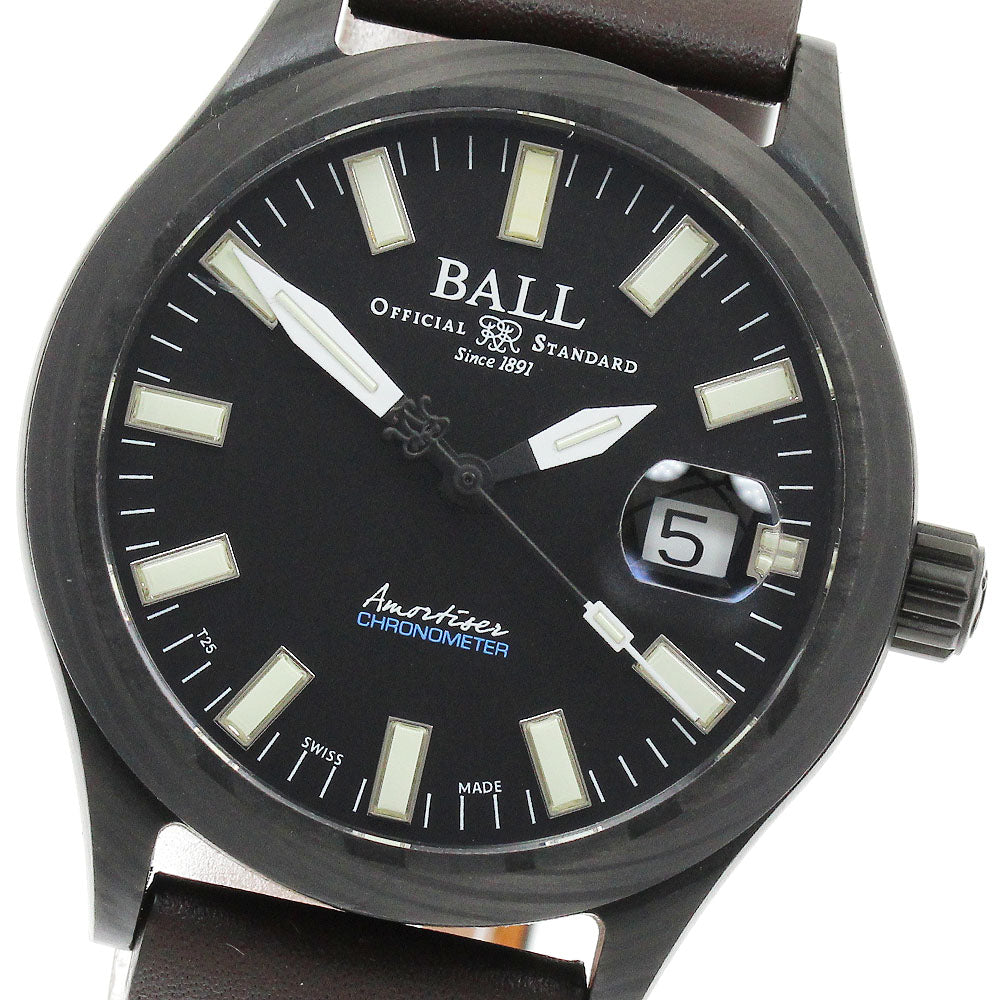 BALLWATCH NM3026C-L2CJ-BK Engineer II Carbolite Date Automatic Men's Watch Excellent Condition with Box and Warranty.