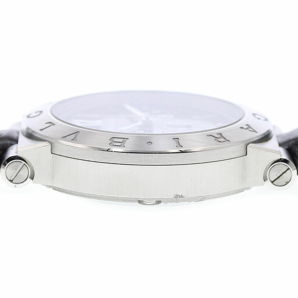 BVLGARI DG41SCH Diagono Velocissimo Chronograph Date Automatic Men's Watch with Box and Warranty Card