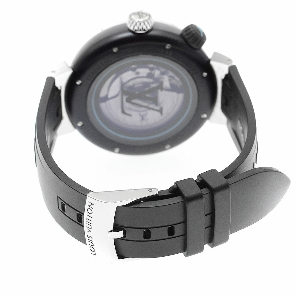 LOUIS VUITTON QA121 Tambour Street Diver Small Seconds Automatic Men's Watch