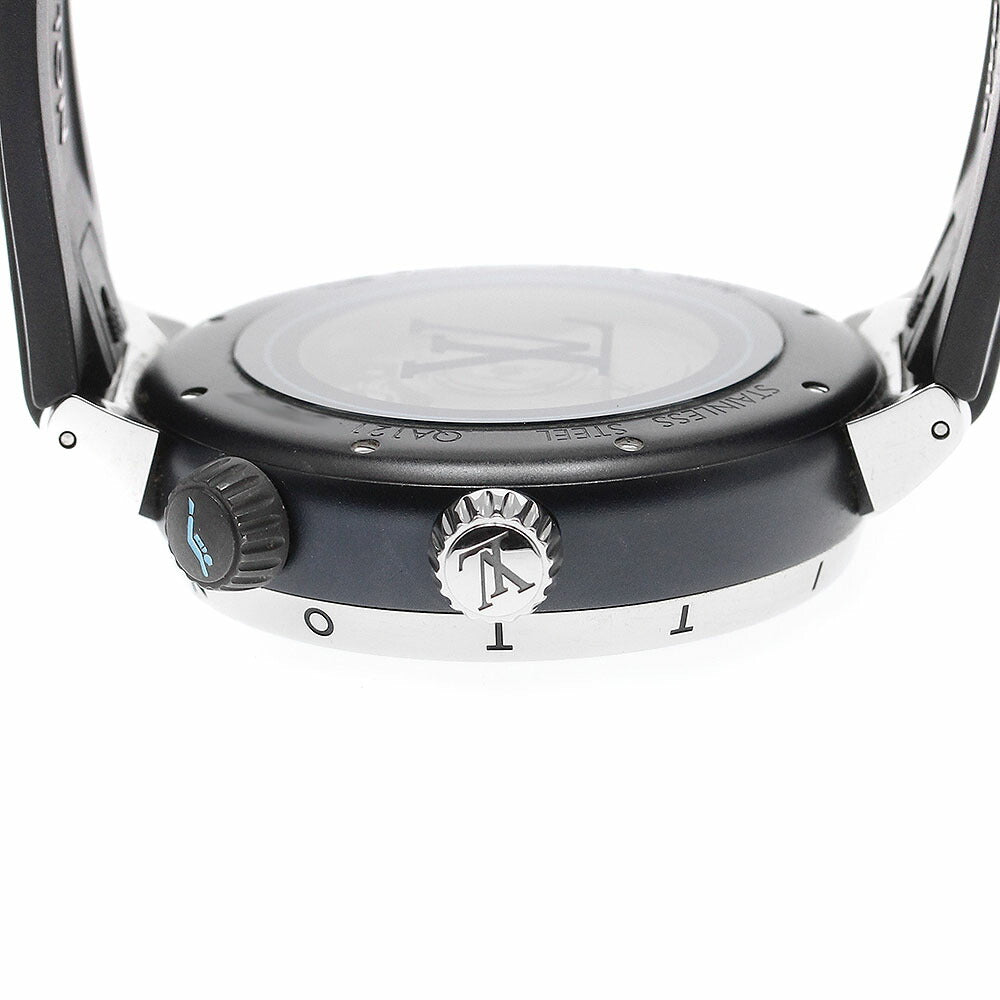 LOUIS VUITTON QA121 Tambour Street Diver Small Seconds Automatic Men's Watch