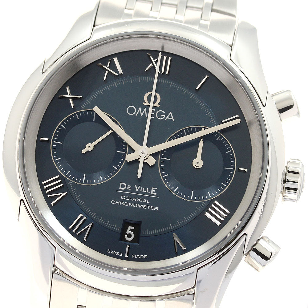 OMEGA 431.10.42.51.03.001 De Ville Hour Vision Co-Axial Date Chronograph Automatic Men's Watch (with box and warranty)