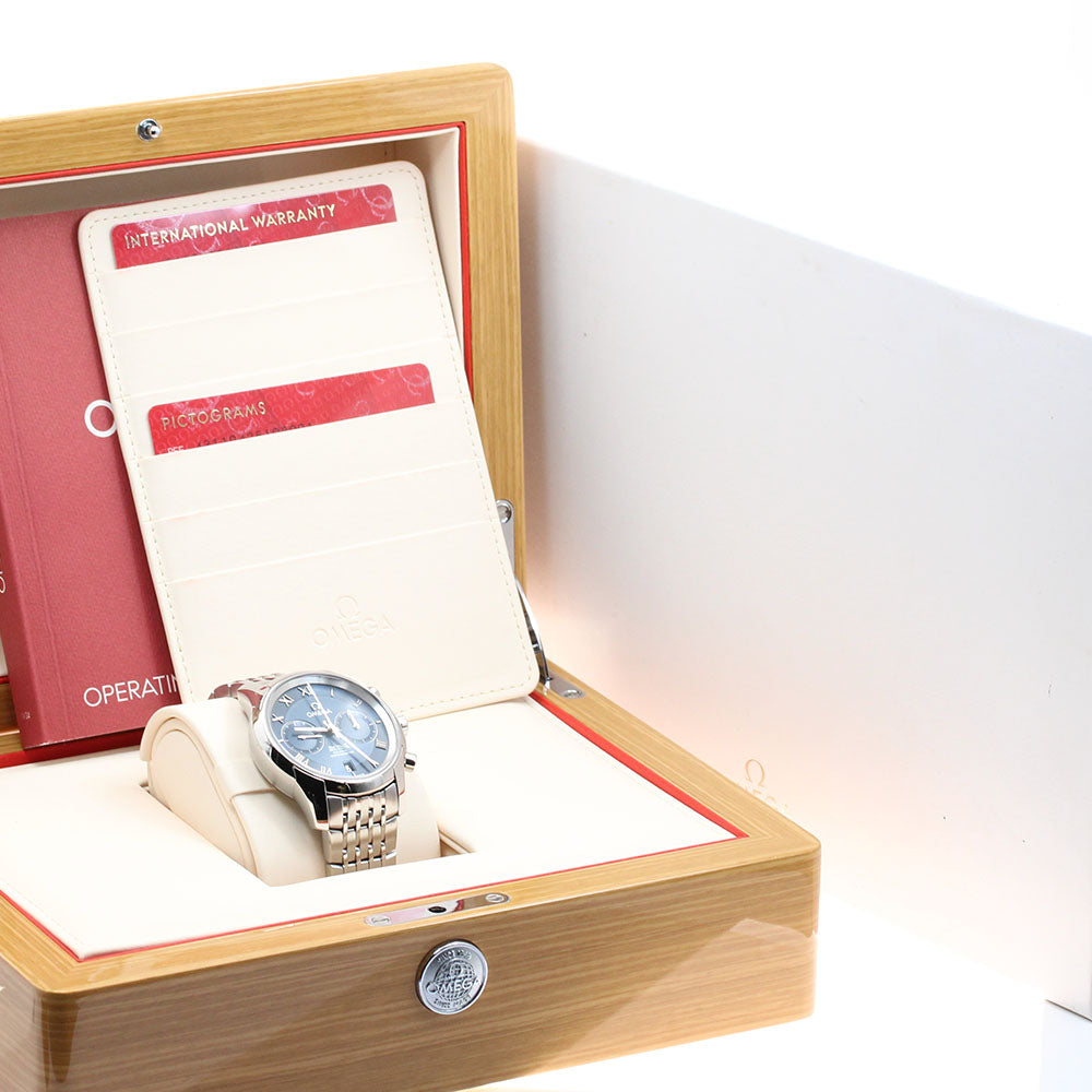 OMEGA 431.10.42.51.03.001 De Ville Hour Vision Co-Axial Date Chronograph Automatic Men's Watch (with box and warranty)