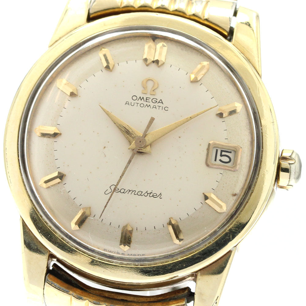 OMEGA 2849-6 3SC Seamaster Vintage Cal.503 Rice Bracelet Automatic Men's Watch