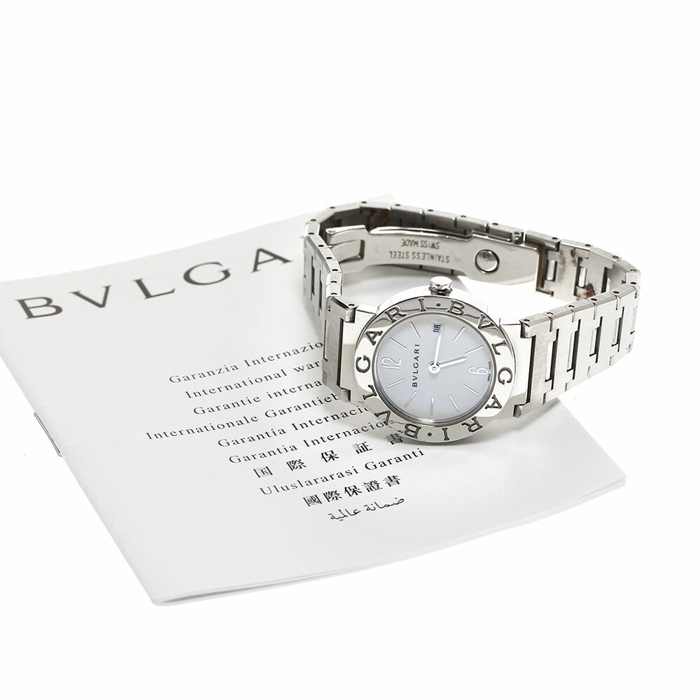 BVLGARI BB26SS Bulgari Date Quartz Ladies Watch with Warranty