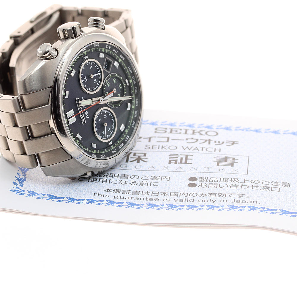 SEIKO SBXY027/8B92-0BB0 Astron Origin Chronograph Solar Radio Controlled Men's Watch with Warranty