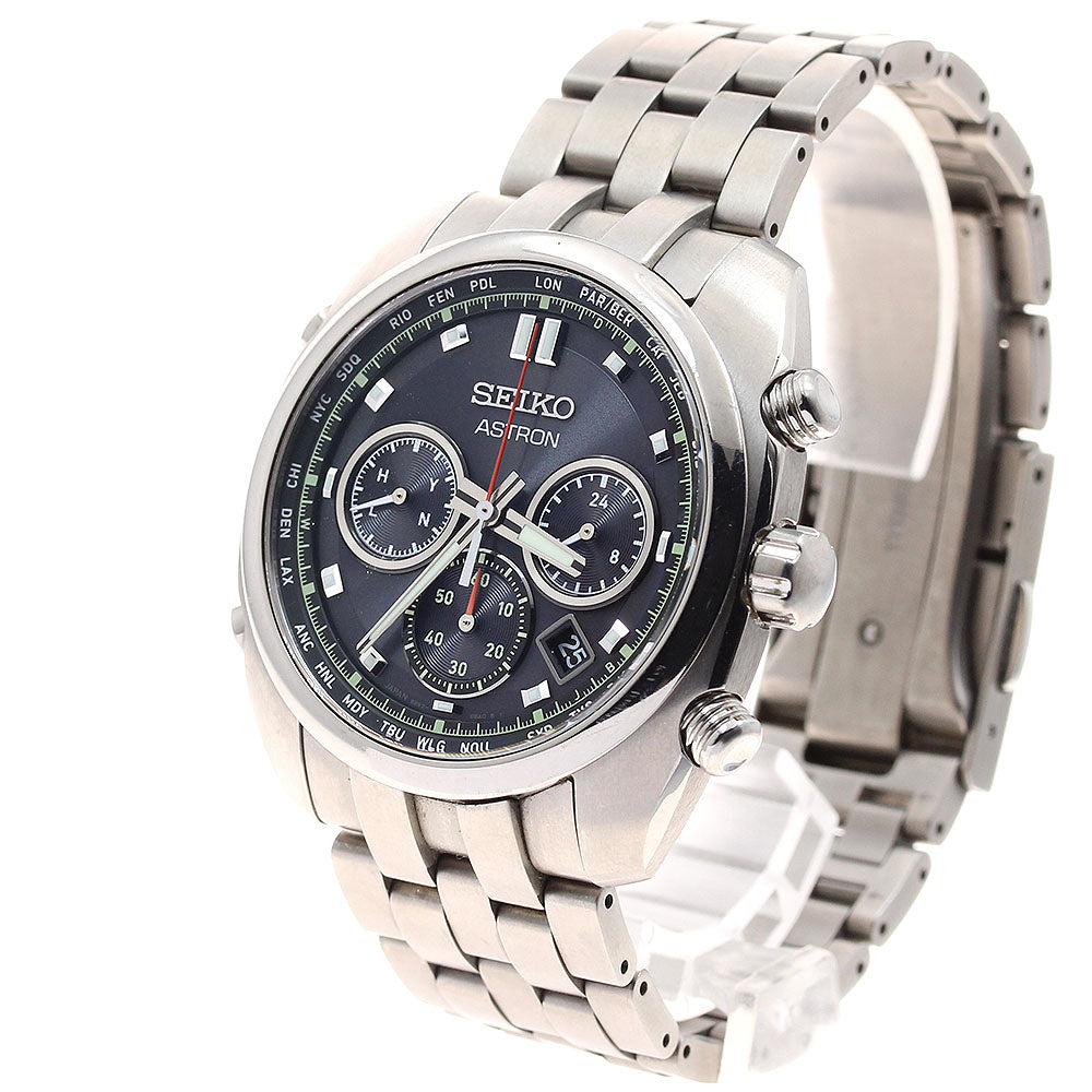SEIKO SBXY027/8B92-0BB0 Astron Origin Chronograph Solar Radio Controlled Men's Watch with Warranty
